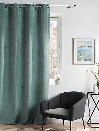 Rideau à Œillets – Velours Uni – Novana