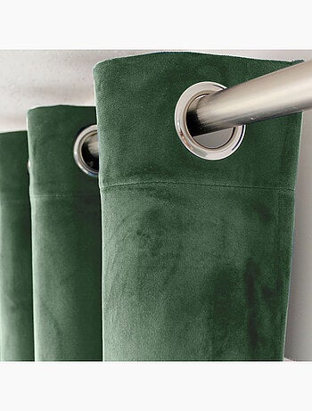 Rideau tamisant en velours