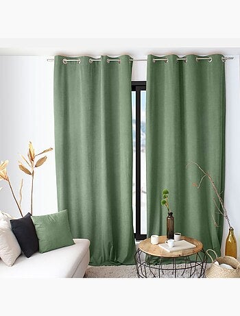 Rideau tamisant en velours