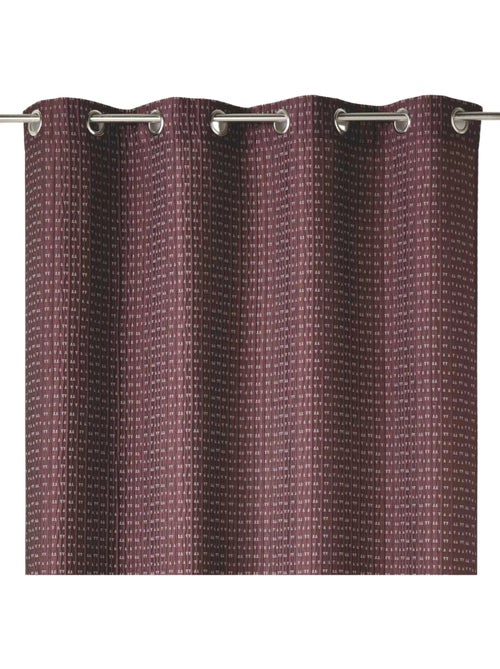 Rideau tamisant épais en jacquard uni à reliefs - Kiabi Rideau tamisant épais en jacquard uni à reliefs - Kiabi