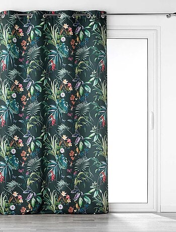 Rideau tamisant esprit exotique