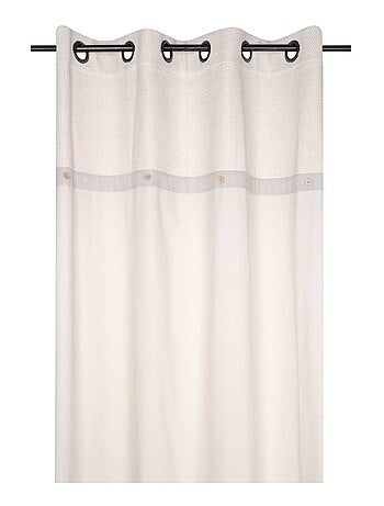 Rideau tamisant esprit naturel