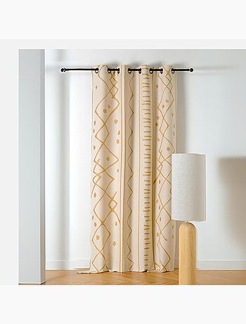 Rideau tamisant ethnique