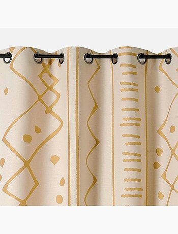 Rideau tamisant ethnique