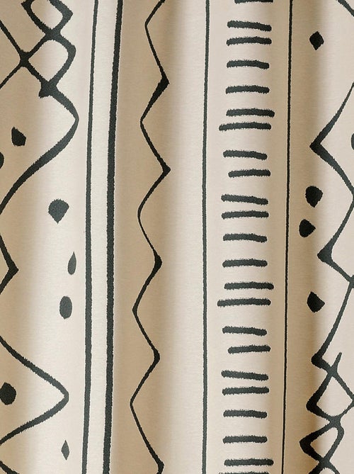 Rideau tamisant ethnique - Kiabi