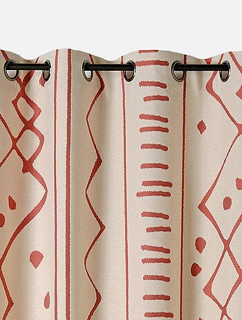 Rideau tamisant ethnique