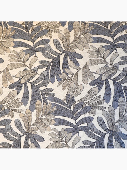 Rideau tamisant jacquard à motifs végétaux - Kiabi