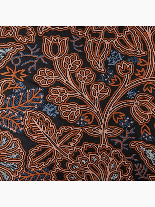 Rideau tamisant jacquard floral à motif graphique - Kiabi Rideau tamisant jacquard floral à motif graphique - Kiabi