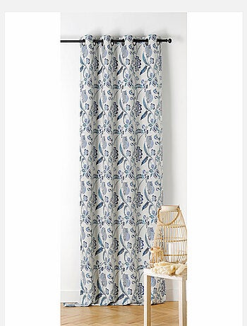 Rideau tamisant vintage floral