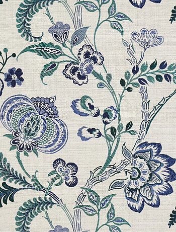 Rideau tamisant vintage floral