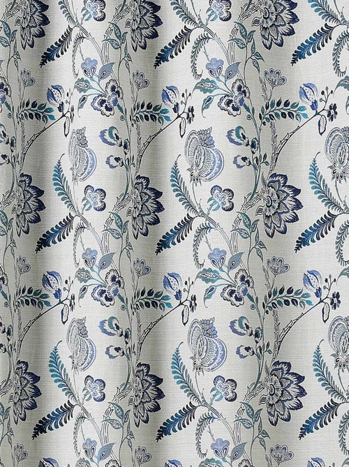 Rideau tamisant vintage floral - Kiabi