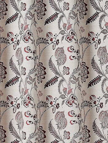 Rideau tamisant vintage floral