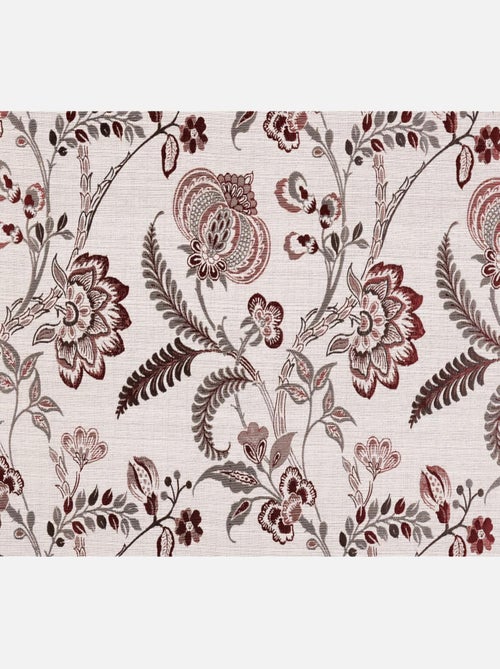 Rideau tamisant vintage floral - Kiabi