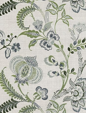 Rideau tamisant vintage floral