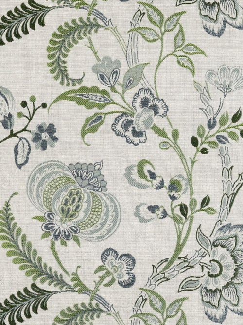 Rideau tamisant vintage floral - Kiabi