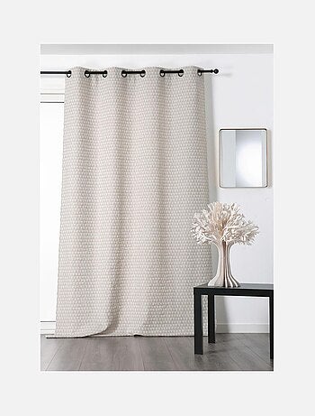 Rideau tendance motif petit triangle