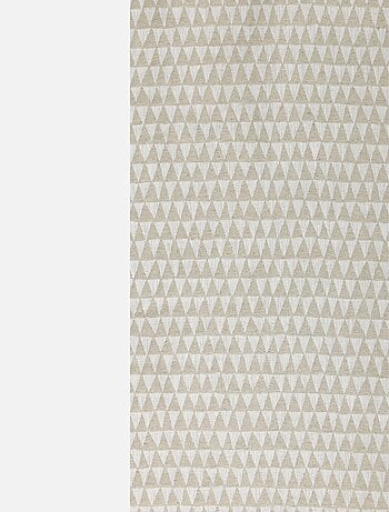 Rideau tendance motif petit triangle