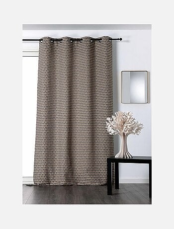 Rideau tendance motif petit triangle