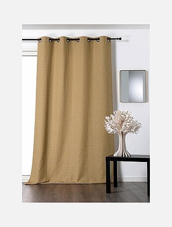 Rideau tendance motif petit triangle