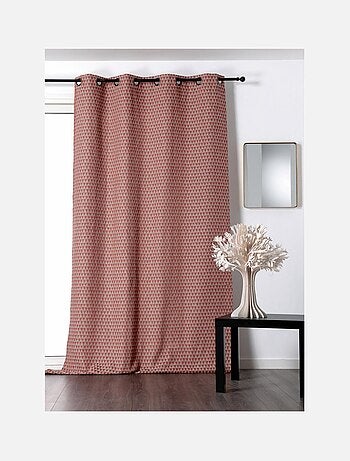 Rideau tendance motif petit triangle