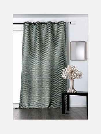 Rideau tendance motif petit triangle