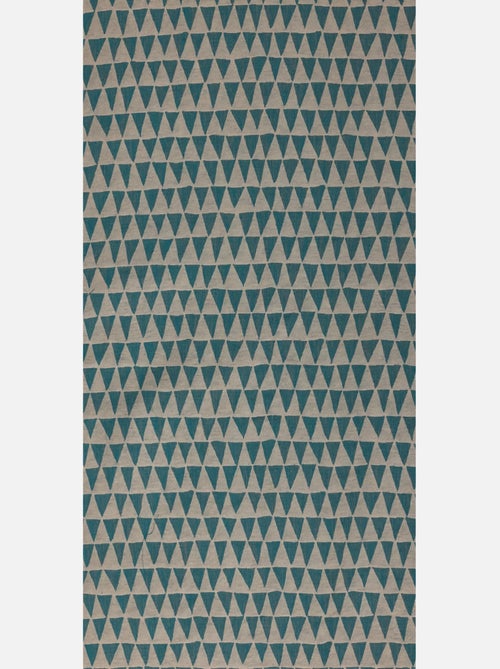 Rideau tendance motif petit triangle - Kiabi