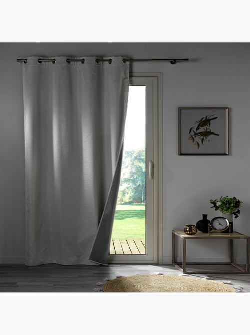 Rideau Thermique – 100 % Occultant / Jacquard – Darko - Kiabi