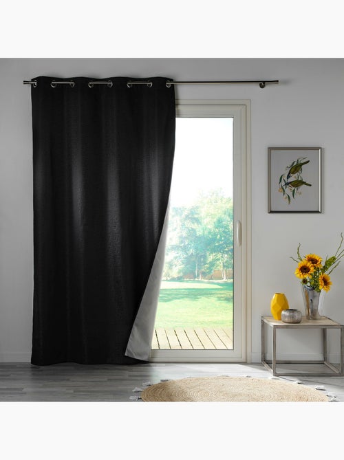 Rideau Thermique – 100 % Occultant / Jacquard – Darko - Kiabi