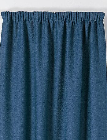 Rideau Thermique à Galon Fronceur - Effet Bouclette