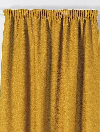 Rideau Thermique à Galon Fronceur - Effet Bouclette