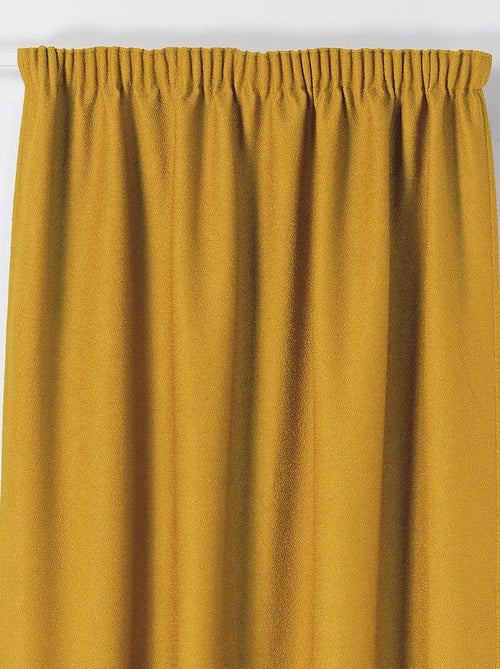 Rideau Thermique à Galon Fronceur  - Effet Bouclette - Kiabi