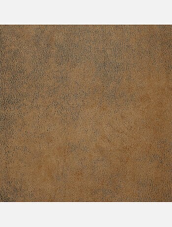 Rideau thermique aspect faux cuir usé marron