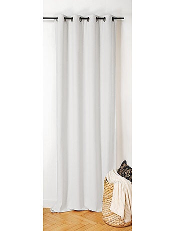 Rideau thermique au style bouclette