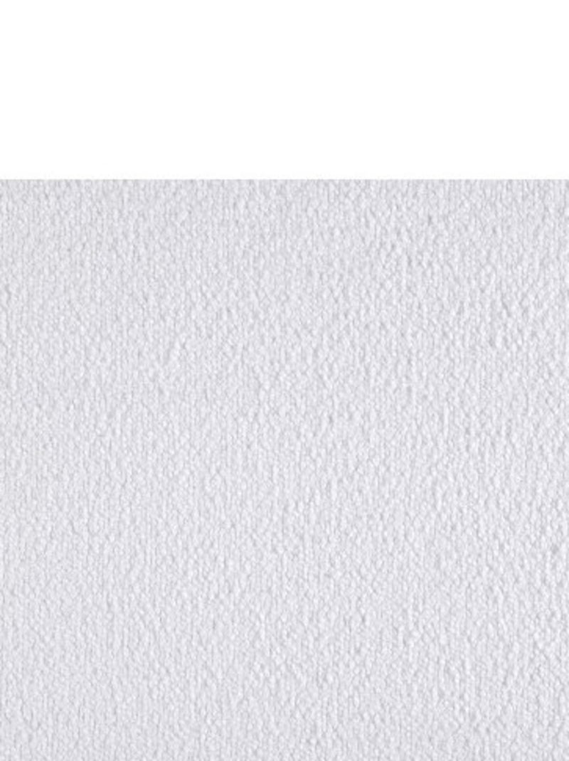 Rideau thermique au style bouclette Blanc - Kiabi