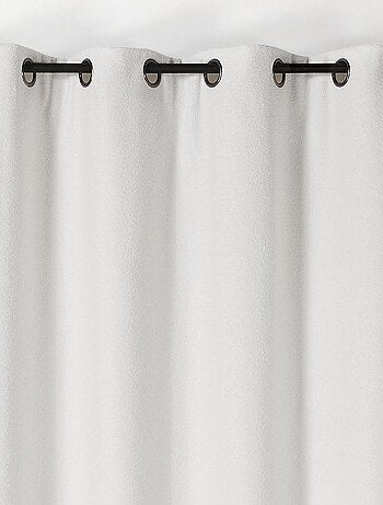 Rideau thermique au style bouclette