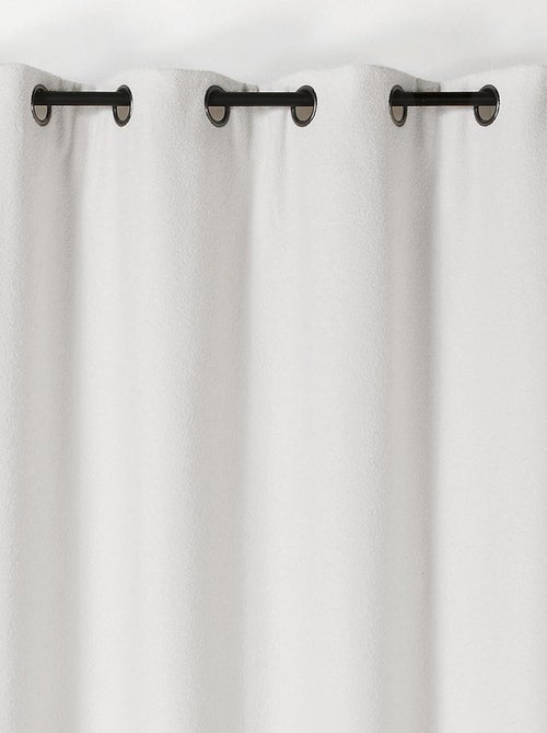 Rideau thermique au style bouclette - Kiabi