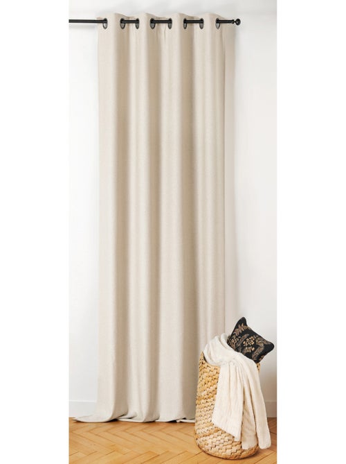 Rideau thermique au style bouclette - Kiabi