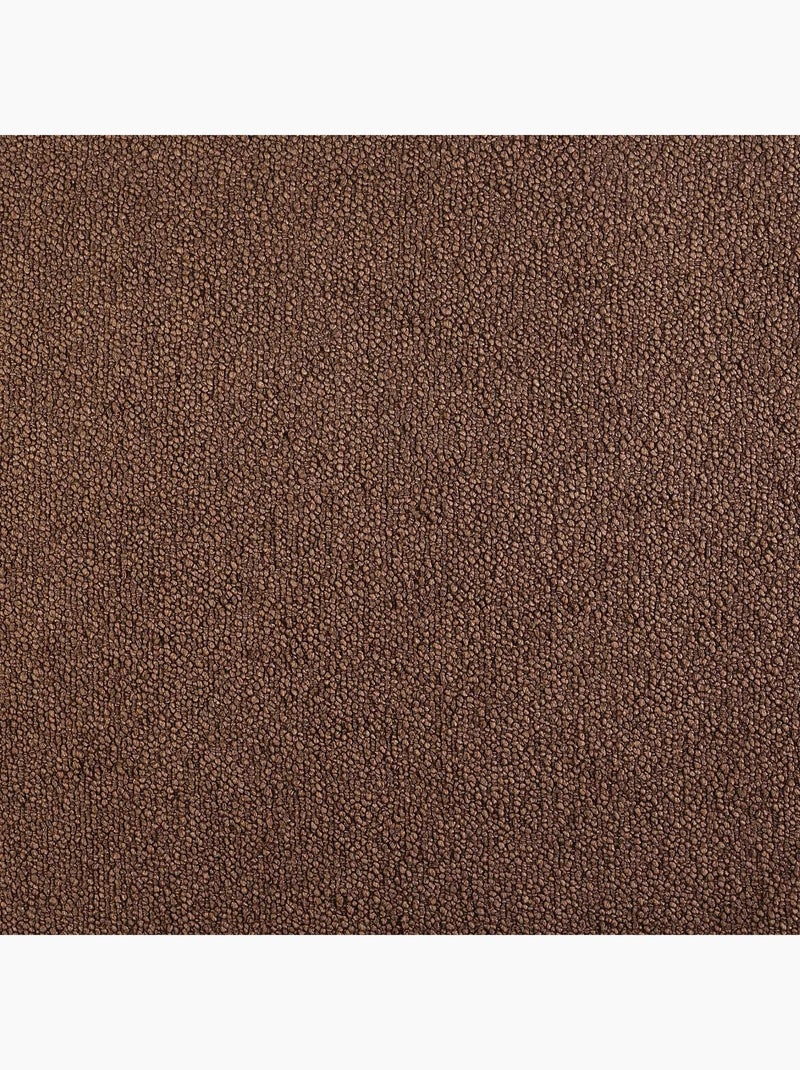 Rideau thermique au style bouclette Marron - Kiabi