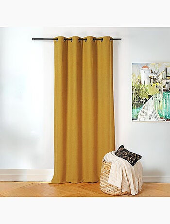 Rideau thermique au style bouclette