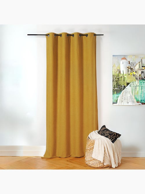 Rideau thermique au style bouclette - Kiabi