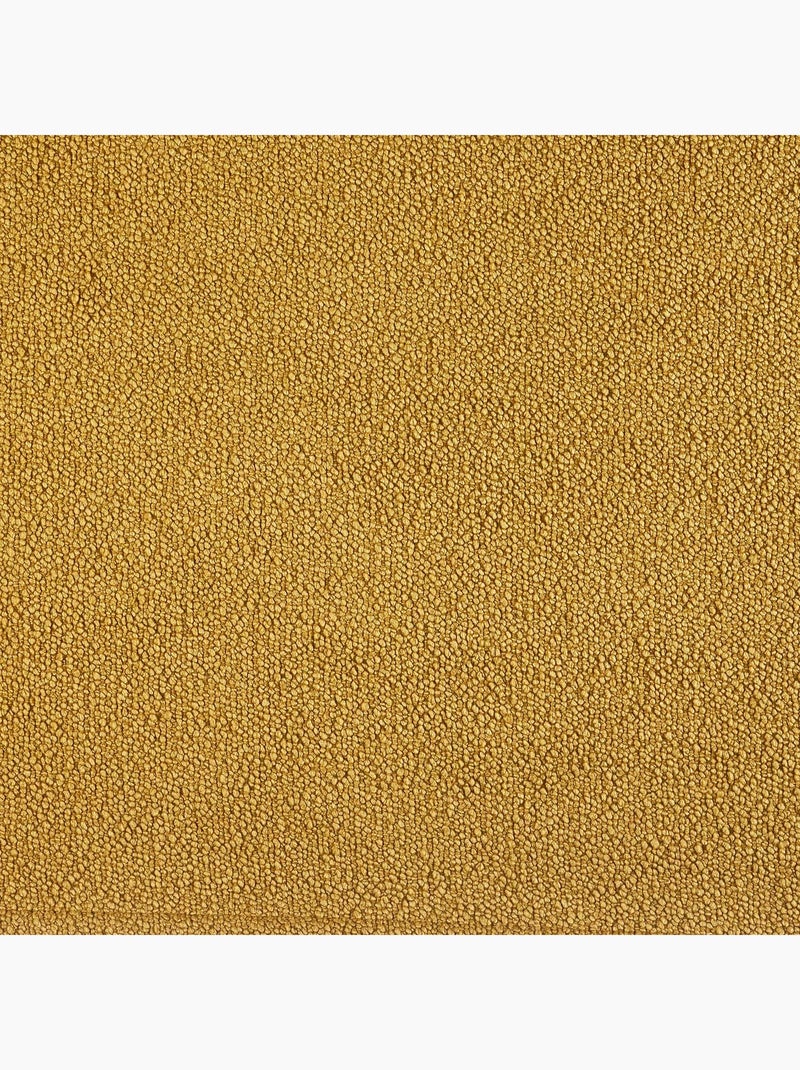 Rideau thermique au style bouclette Moutarde - Kiabi