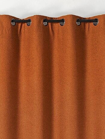 Rideau thermique au style bouclette