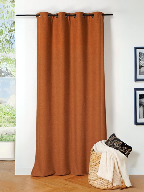 Rideau thermique au style bouclette - Kiabi