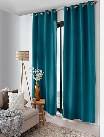 Rideau thermique doublé