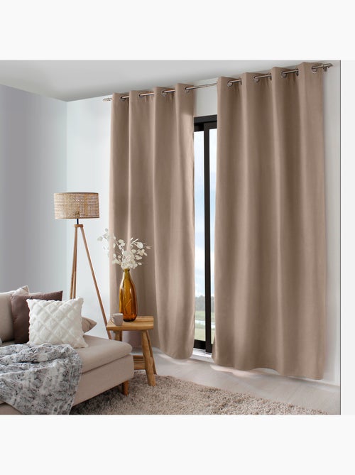 Rideau thermique doublé - Kiabi