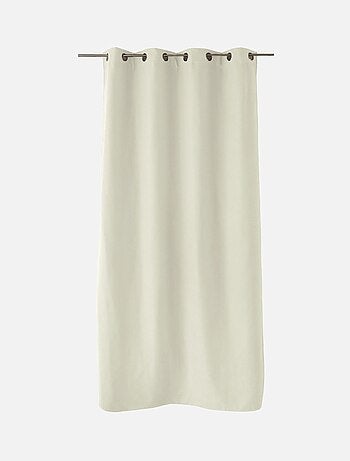 Rideau thermique doublé