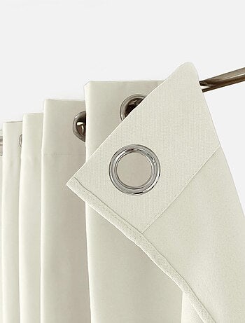 Rideau thermique doublé