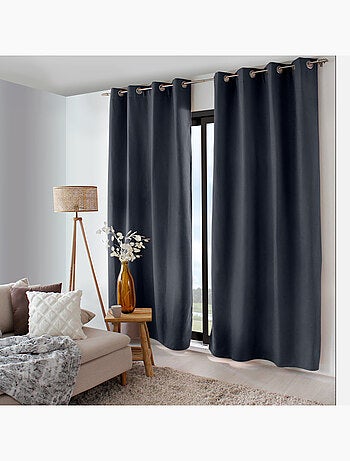 Rideau thermique doublé