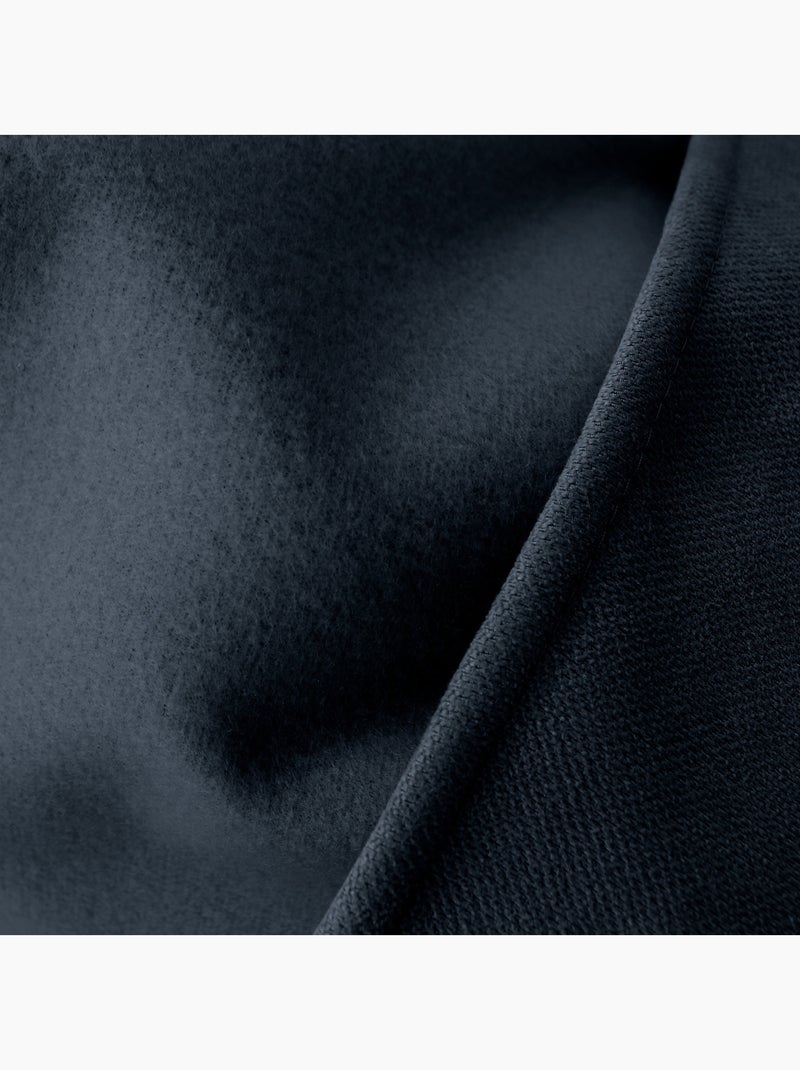 Rideau thermique doublé gris anthracite - Kiabi