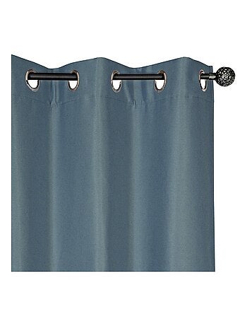 Rideau Thermique effet brossé avec doublure polaire - Prêt a poser.